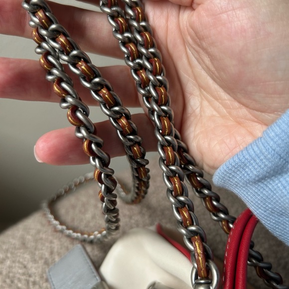 Coach Kiss Lock Frame Bag 23 w/ Sundae - Picture 9 of 9